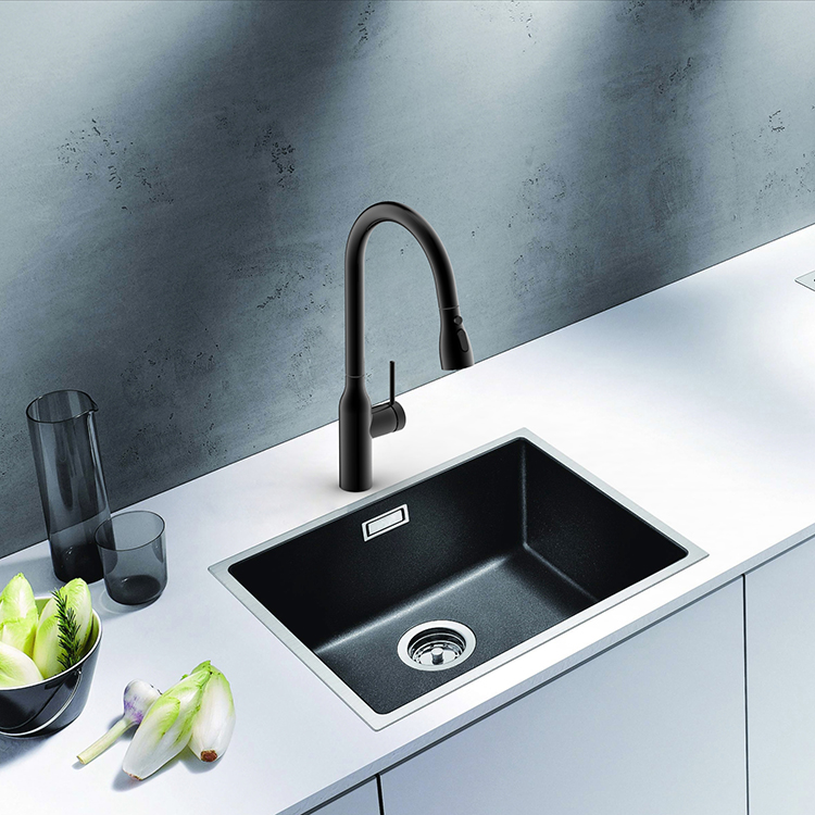 Kitchen Faucet 304 Stainless Steel Matte Black Faucet Pull Down Kitchen Sink Mixer Taps