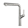 2021 New Design 304 Kitchen Faucet Brushed Finished Sink Tap Pull Out Kitchen Sink Faucet