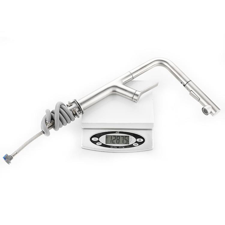 China Hot Sale High Quality Single Lever Pull Out Sprayer Kitchen Taps SUS 304 Sink Faucet Kitchen Faucet