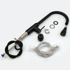 New Modern Style 304 Stainless Steel Tap Black Kitchen Faucet Hot And Cold Water Pull Down Kitchen Sink Faucet