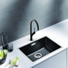 Commercial Kitchen Faucet High Quality 304 Stainless Steel Fashion Faucet Black Kitchen Sink Mixer Taps