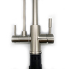 SUS304 Dual Handle Direct Drinking Water Hot Cold Kitchen Faucet 3 Way Water Purifier Faucet
