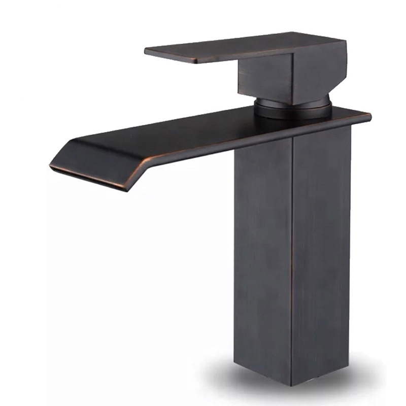 Waterfall Flat Basin Mixer DF-01019