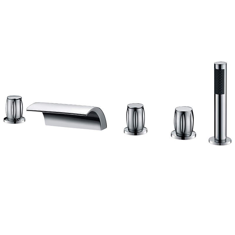 Deck Mounted Waterfall Bathtub Faucet Mixer DF-05043