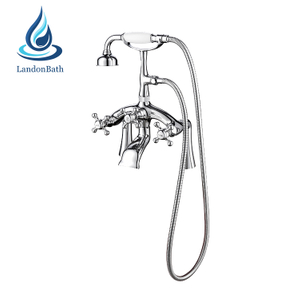 Zinc Alloy Deck-Mount Roman Bathtub Faucet Bathtub Mixer