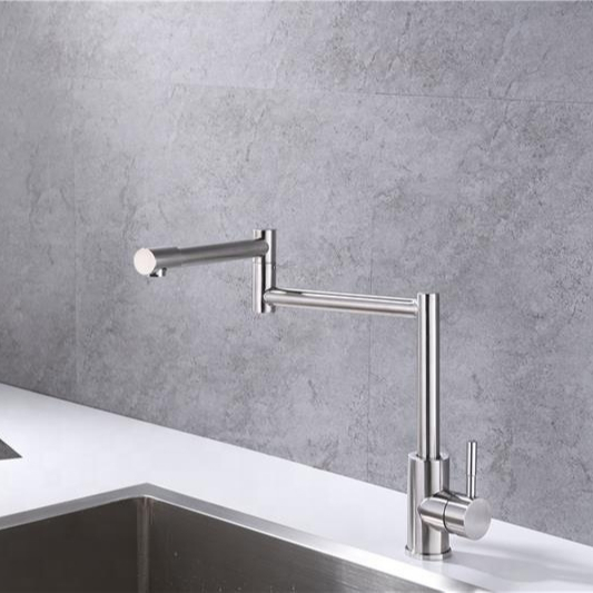 Movable Kitchen Sink Faucet With Pot Mixer For Tap Head Moveable Dometic Fold Down Foldable Filler Above Stove Over Deck Mount