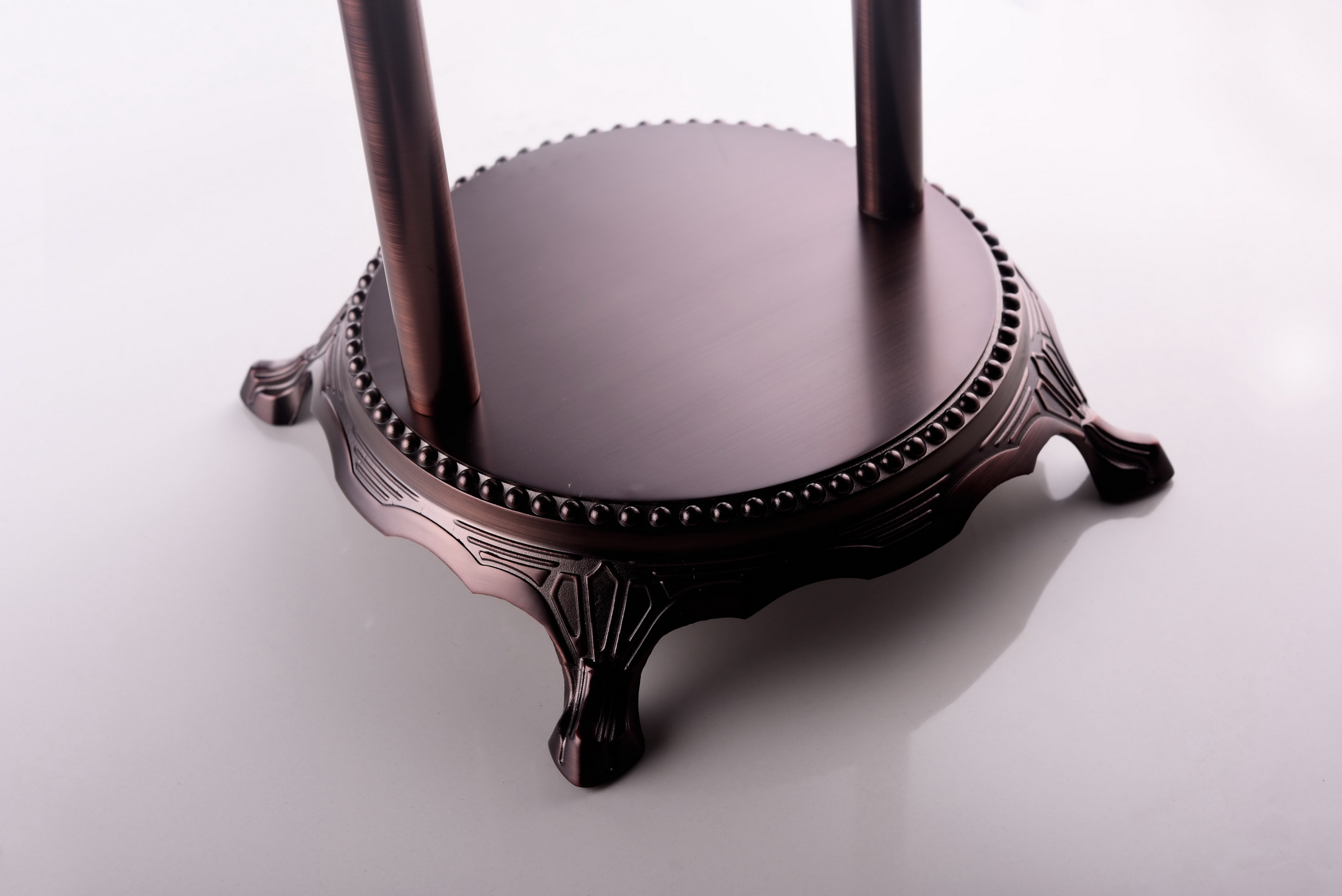 Antique Color Design Copper Hot Tap Free Standing Mixer Faucet for Claw Foot Bathtub
