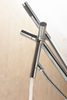 DF-02013 Unique Solid Brass Bathroom Sanitary Fittings Free Standing Faucet