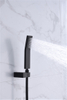 Shower Black Multi Function Matte Bathroom Bath Mixer Faucet Matt Systems Modern Shower Room System