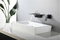 Bathroom Basin Mixer Waterfall Faucet Deck Mount Taps Mixers Washbasin Spout Tall Faucets Black Wall Mount Tap