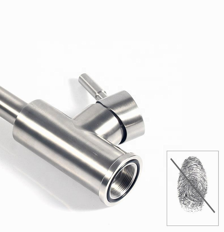 Modern Style Single Hole Bathroom Sinks Faucets Deck Mounted Handle Kitchen Sink Faucet Commercial Mixer Water Tap Best Selling