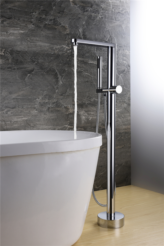 Brass Bathtub Tap Faucet Shower Set Chrome Finish & Water Mixer Multichoice Universal Tub And Valve Body Faucets Bathroom
