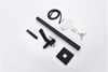 Floor Mount Free Standing Bathtub Faucet Shower System Set Freestanding Mounted With Hand Tub Filler And Hand Held