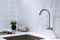 Sanitary Ware 304 SUS Hot and Cold Water Tap Wall Mounted Kitchen Mixer Tap