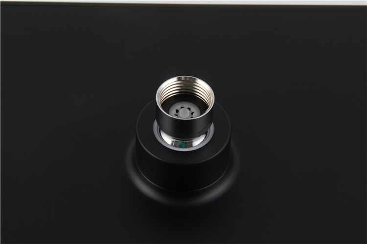 European Luxury Matte Black Bathroom Bath Tub Rain Brass Water Faucet Mixer Shower Set