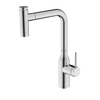Unique High End Hot And Cold Water 304 Stainless Stainless Kitchen Faucet Pull Out Fashion Kitchen Faucets