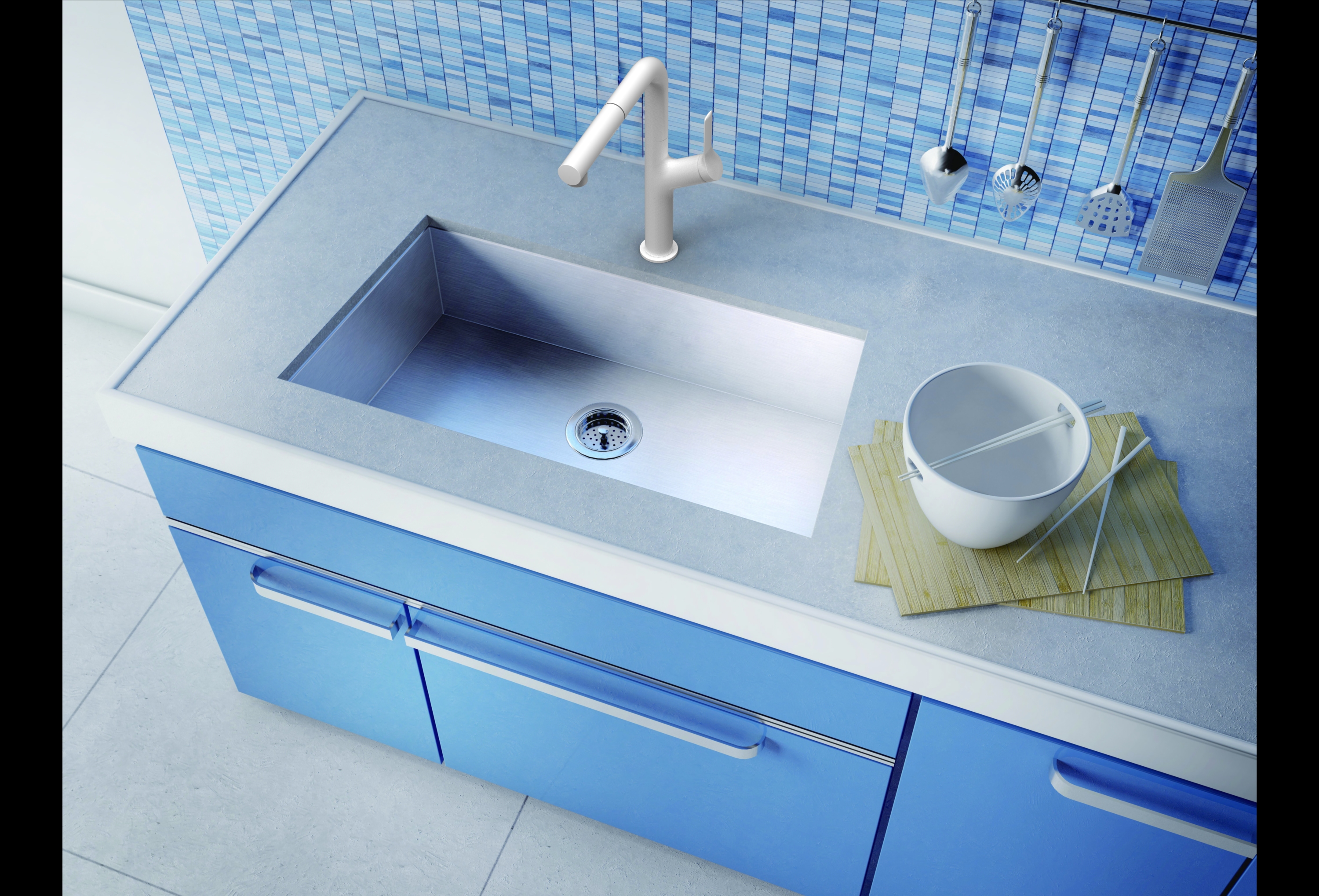 Elegant White Stainless Steel 304 Pull Out Kitchen Sink Tap White Kitchen Faucet