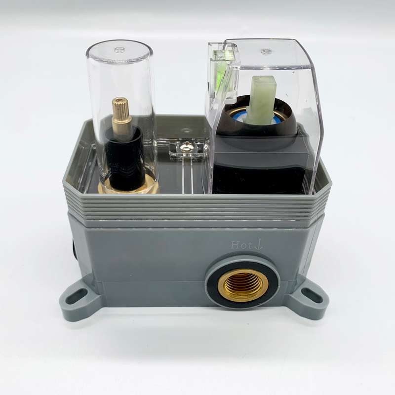 2022 High End Hotel Matte Black Square Bath Shower Mixer Set In Wall Embedded Rain Shower Faucet Set