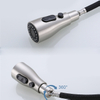 Hot-selling 304 Stainless Steel Kitchen Taps Mixer Brushed Finished Tap Faucet Kitchen Faucet with Pull Down Spray
