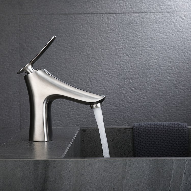 Modern Design Hot Cold Water Tap Faucet Wash Basin Mixer Single Handle Basin Faucet