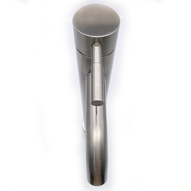 Brushed Basin Faucet Single Hole Hot Cold Water Bathroom Faucet Basin Mixer Taps Sink Bathroom Tap