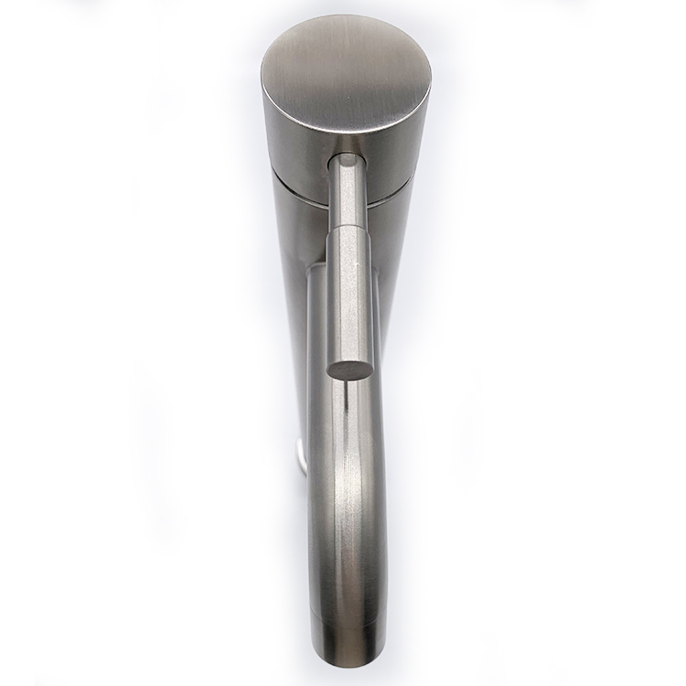 Brushed Basin Faucet Single Hole Hot Cold Water Bathroom Faucet Basin Mixer Taps Sink Bathroom Tap