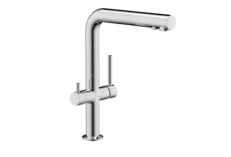 Stainless Steel 304 3-way Filter Water Drinking Water Kitchen Sink Faucet Mixer