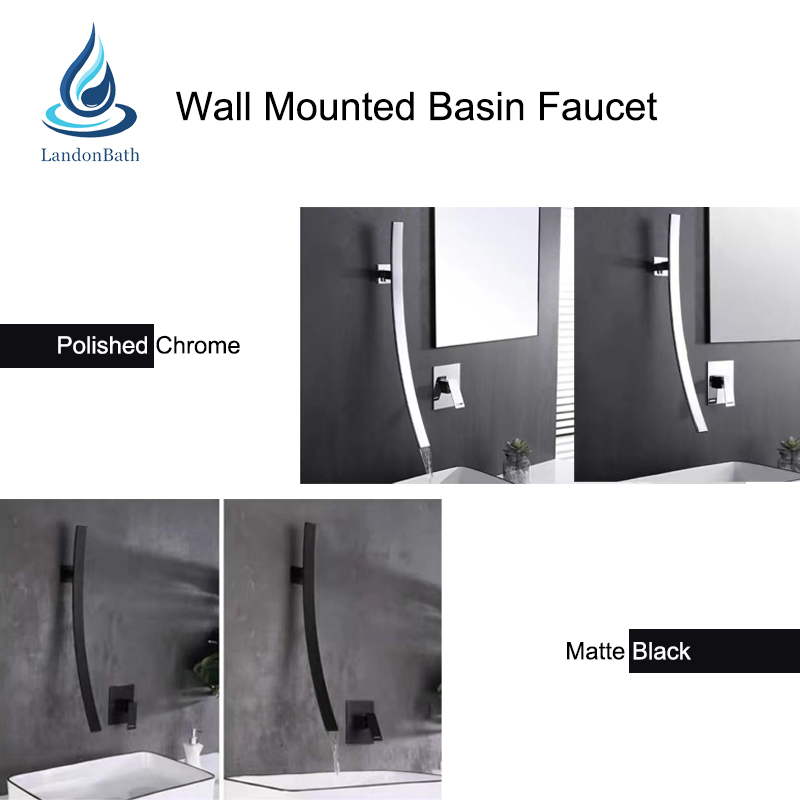 Wall Mounted Basin Mixer Tapware 1401010-5