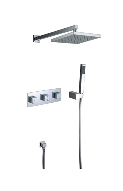 Wall Mounted Shower Set Column Bath Mixer Faucet DF-07111-2