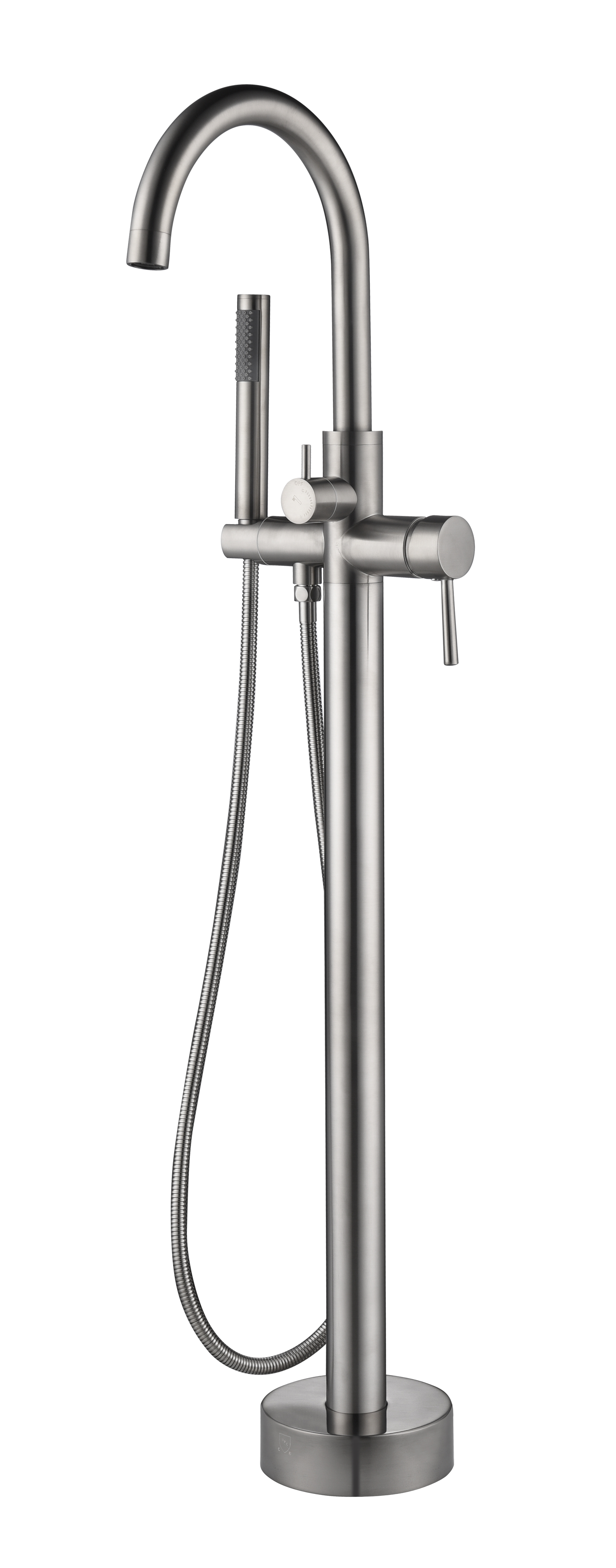 Best Hot Seller Black Color Floor Standing Shower Faucet Fot Bathtub