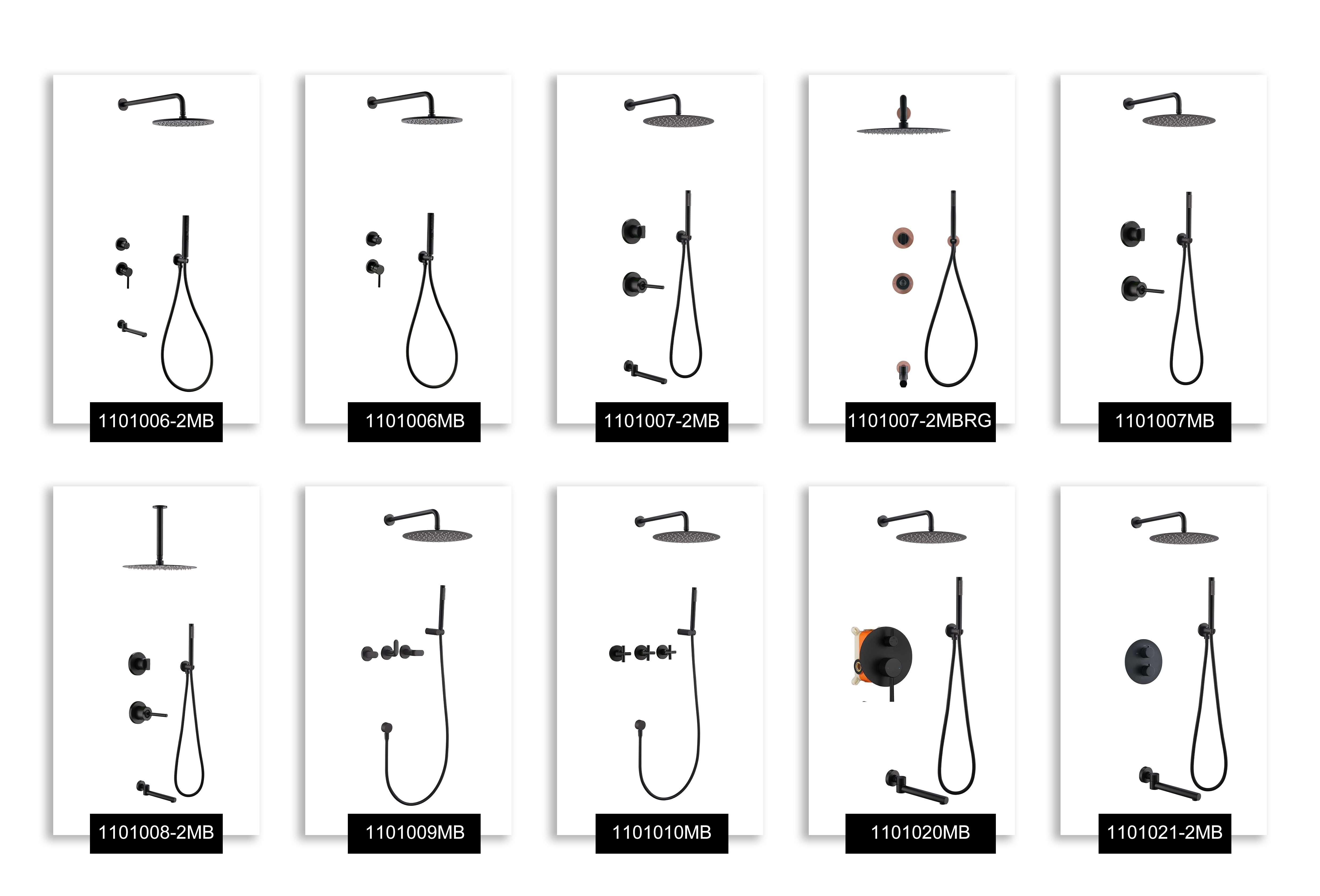 Concealed Shower Set