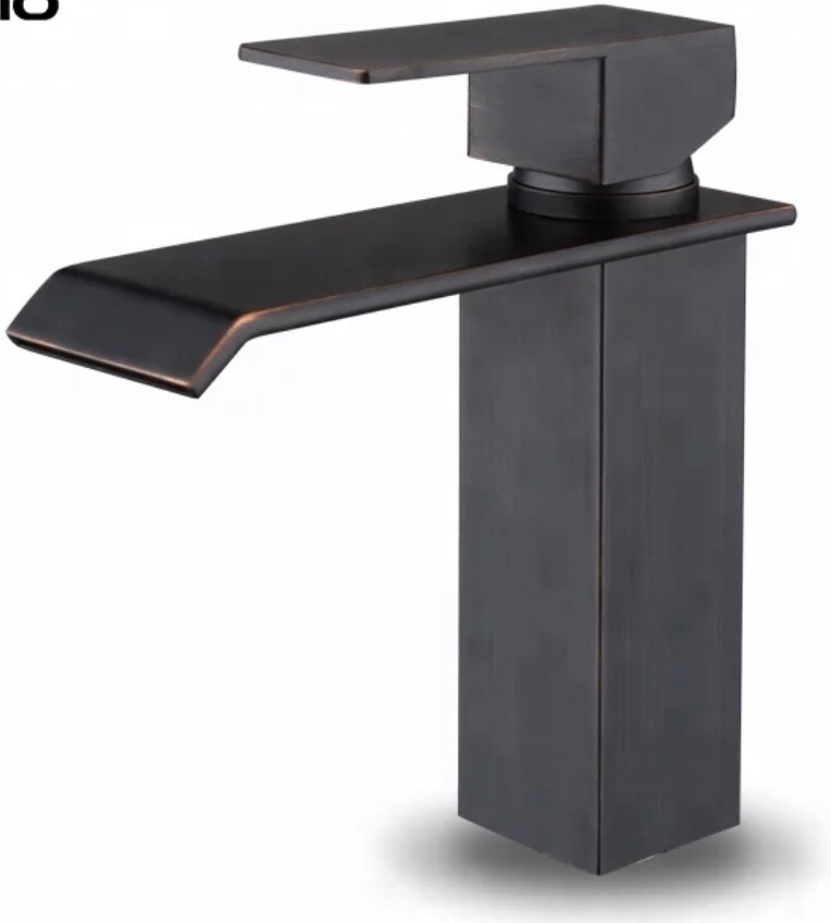 Type And Single Hole Faucet Mount Basin Mixer Modern Style Lever Brass Faucets Handle Matte Black Wash Kaiping Bathroom 1