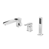 Kaiping Bathroom Lavatory cUPC Copper Waterfall Bath Mixer With Hand Shower Shower 3 Hole Desk Bathtub Faucet