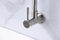 Unique wall mounted kitchen faucet water sink tap torneira pescoo de ganso,torneira com misturador para cozinha de parede