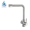 Dual function double handle lavatory three way pure water mixer tap kitchen filter water faucet griferia de cosina