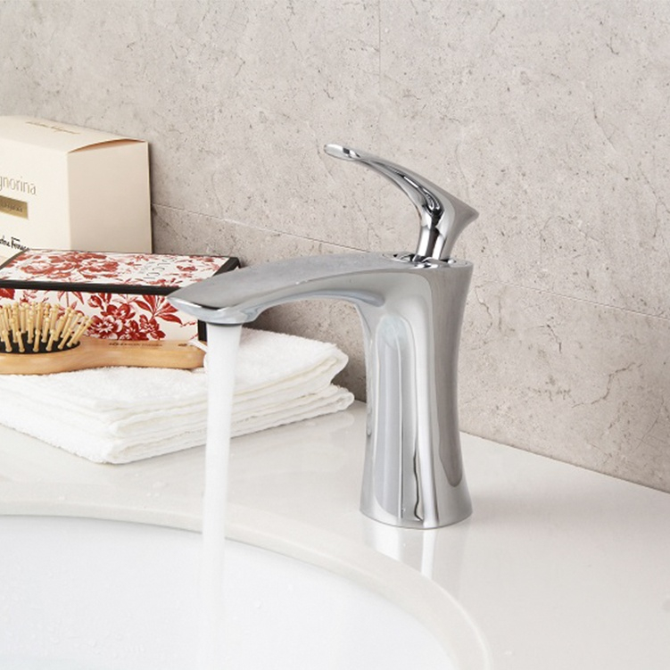 Novelty griferia cromada custom brass single handle level basin mixer tap facuets bathroom sink mixers faucet cheap