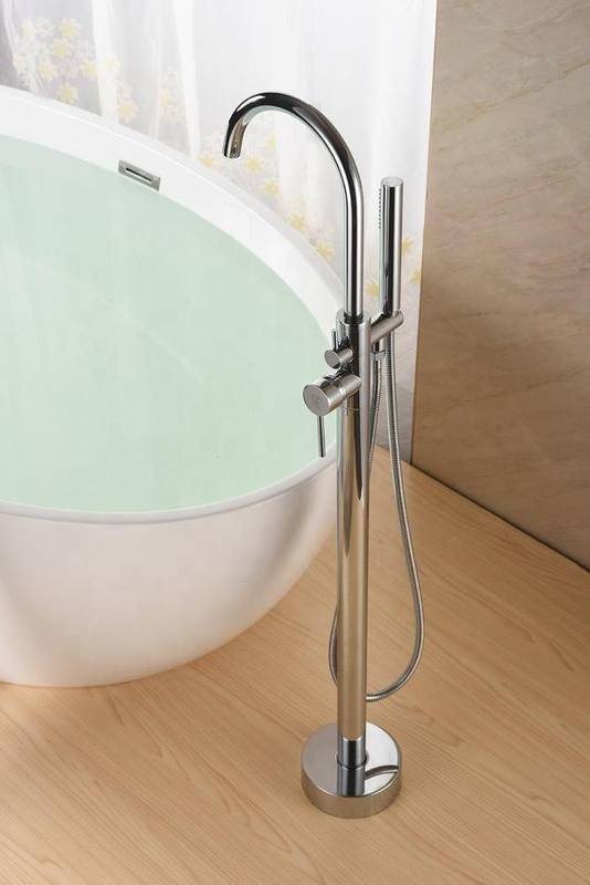 Free Shipping Stand Mixers Bathtub Water Fall Faucets Alone Bathtubtub Handles Brass Tub And Shower Valve Facuet