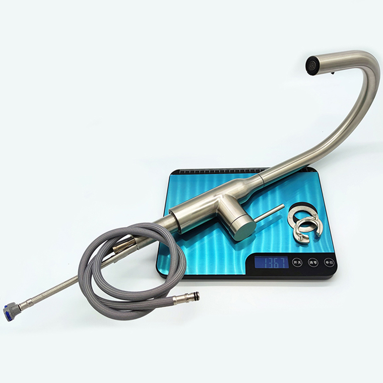 High Quality Kitchen Faucets Hot And Cold Pull Down Kitchen Sink Faucet with Concealed 2 Functions Sprayer