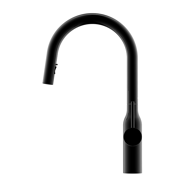 High Quality Kitchen Faucets Hot And Cold Pull Down Kitchen Sink Faucet with Concealed 2 Functions Sprayer