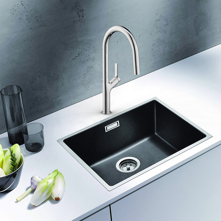 New Design 304 Stainless Steel Faucet Pull Down Kitchen Sink Faucet with Concealed 2 Functions Sprayer