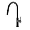 Modern Stainless Steel 304 Matt Black Pull Down Sink Tap Pull Out Kitchen Faucet