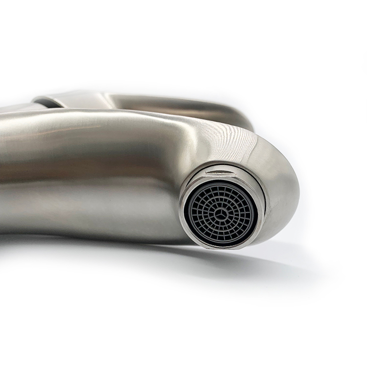 Special Design Single Lever Brushed 304 Stainless Steel Bathroom Wash Basin Faucet