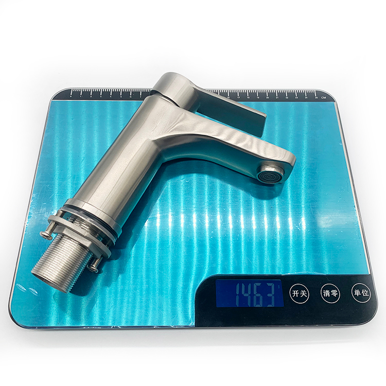 High Quality Basin Sink Mixer 304 Stainless Steel Wash Faucet Tap Bathroom Basin Faucet