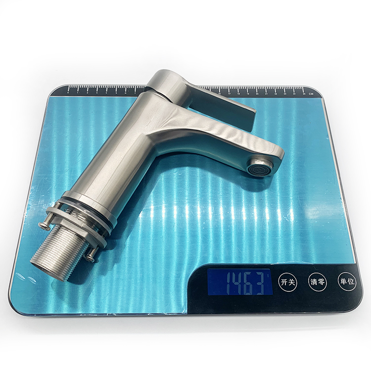 High Quality Basin Sink Mixer 304 Stainless Steel Wash Faucet Tap Bathroom Basin Faucet