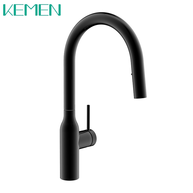 2022 Kitchen Faucet Stainless Steel 304 Water Tap Pull Down Spray Black Kitchen Faucets