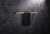 Brushed Gold Bathroom Accessories Set Double Towel Rod 67Series
