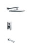 Wall Mounted Shower Set Column Bath Mixer Faucet DF-07104