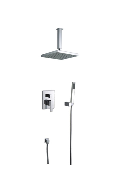 Ceiling Mounted Shower Set Column Bath Mixer Faucet DF-07107-2