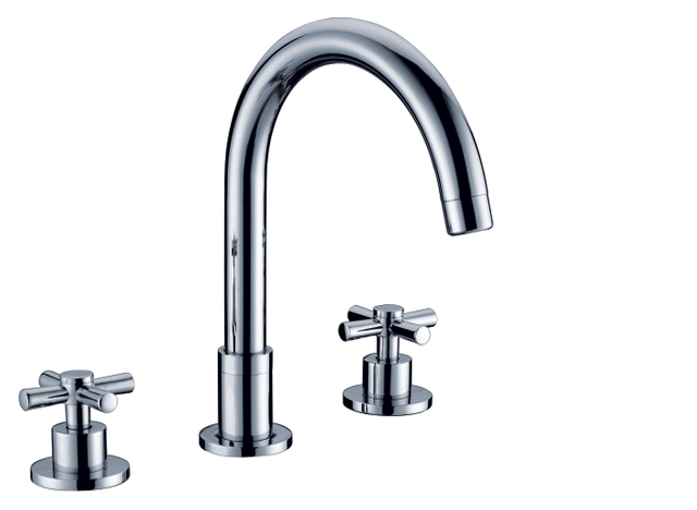 Three Hole Widespread Basin Mixer DF-05035-2