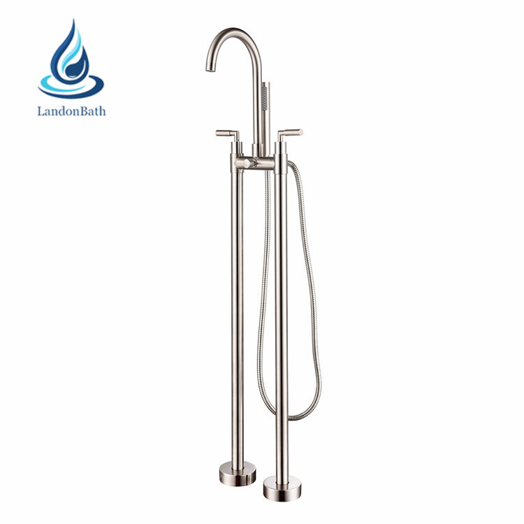 2022 Factorys Price Bathtub Tap Brass Chrome Faucet